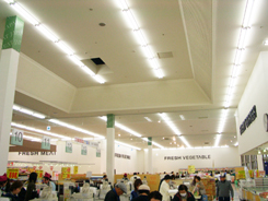 ★古河店の天井照明